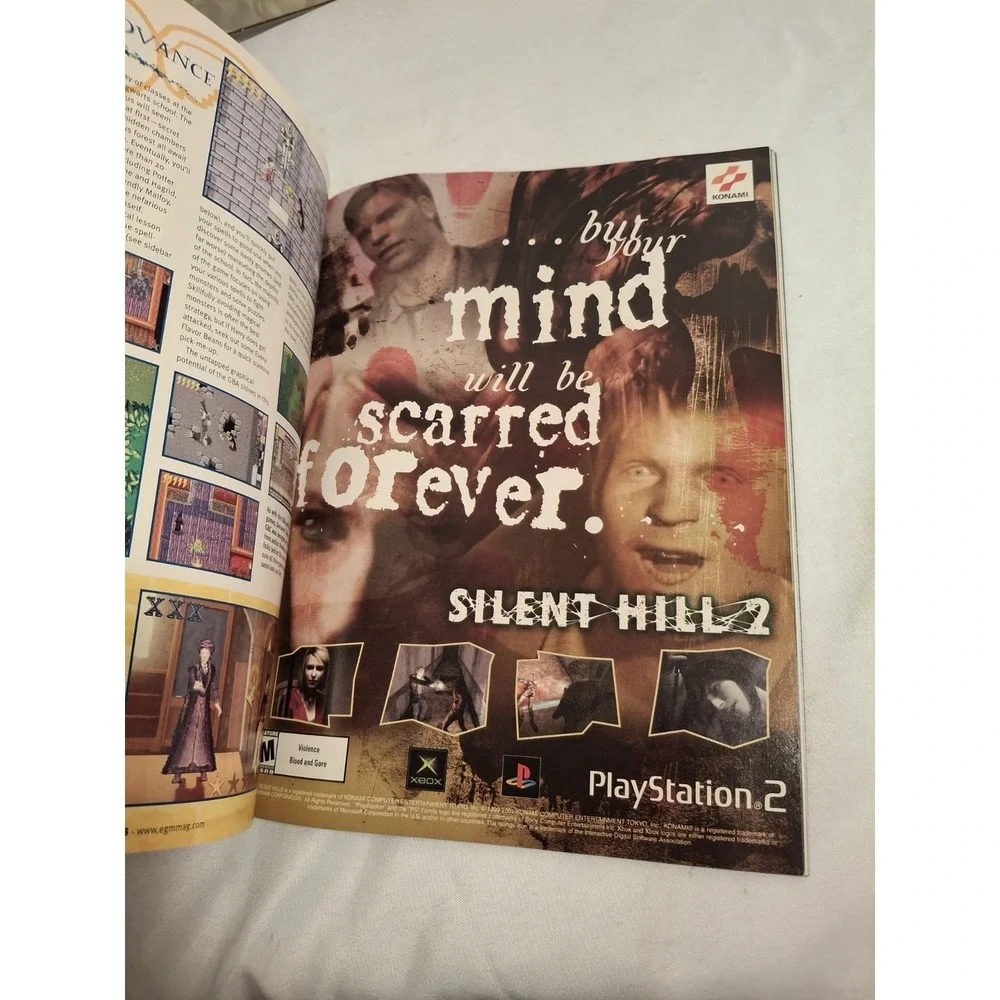 Electronic Gaming Monthly 149 2001 Xbox Vs Gamecube Resident Evil Silent Hill Ad